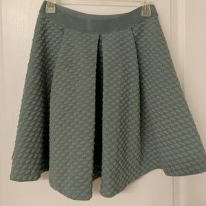 H&M "poodle" skirt wirh textured polka dots